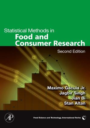 Cover of the book Statistical Methods in Food and Consumer Research by Johnny Long, Bill Gardner, Justin Brown