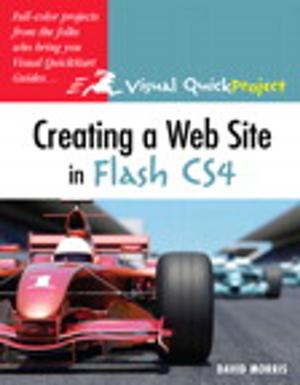 Book cover of Creating a Web Site with Flash CS4