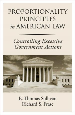 Book cover of Proportionality Principles in American Law