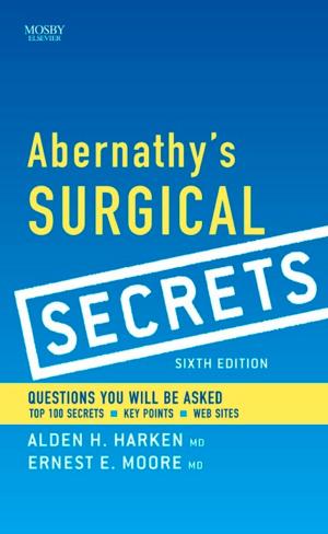 Cover of the book Abernathy's Surgical Secrets by John DiPreta