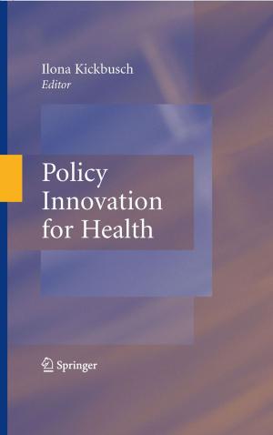 Cover of the book Policy Innovation for Health by Alan L. Carsrud, Malin Brännback