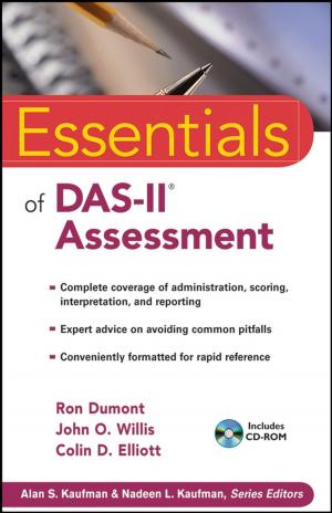 Book cover of Essentials of DAS-II Assessment