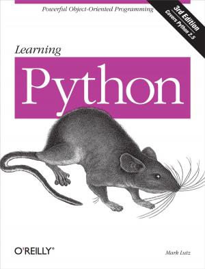 Cover of the book Learning Python by Simon St. Laurent, J. David Eisenberg