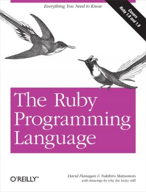 Cover of the book The Ruby Programming Language by Jenifer Tidwell