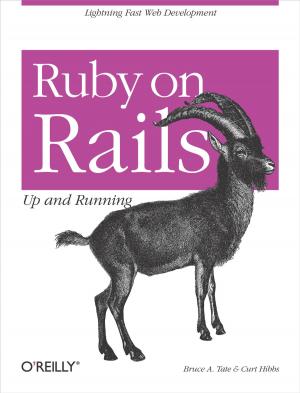 Cover of the book Ruby on Rails: Up and Running by Chris Smith