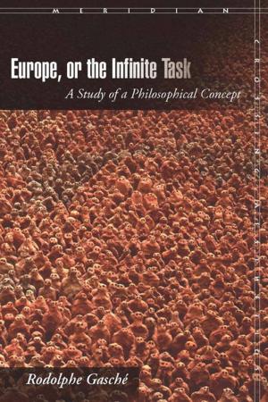 Cover of the book Europe, or The Infinite Task by Robert Gordon