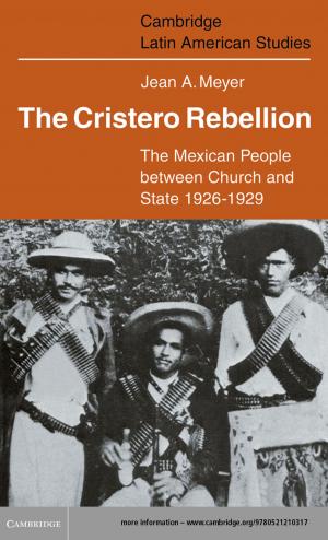 Cover of the book The Cristero Rebellion by Marvin Rubinstein