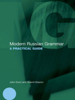 Cover of the book Modern Russian Grammar by Melanie Ilic