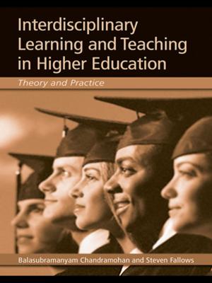Cover of the book Interdisciplinary Learning and Teaching in Higher Education by Tim Lindsey
