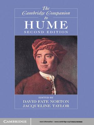 Cover of The Cambridge Companion to Hume