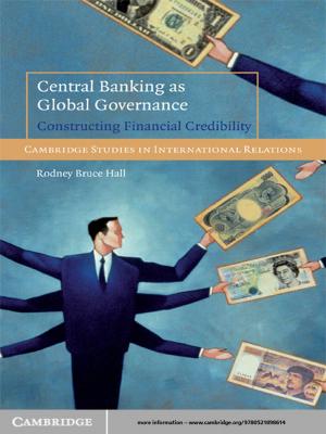 Cover of the book Central Banking as Global Governance by Claire Brock