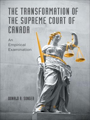 Book cover of The Transformation of the Supreme Court of Canada