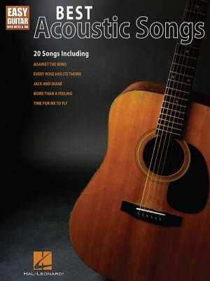 Cover of the book Best Acoustic Songs for Easy Guitar (Songbook) by Adele