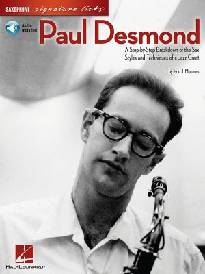 Cover of the book Paul Desmond - Saxophone Signature Licks by Joe Satriani
