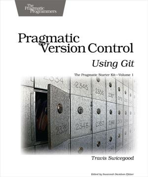 Cover of the book Pragmatic Version Control Using Git by Jeff Langr, Andy Hunt, Dave Thomas