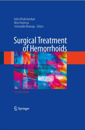 Cover of the book Surgical Treatment of Hemorrhoids by Luis Enrique Sucar