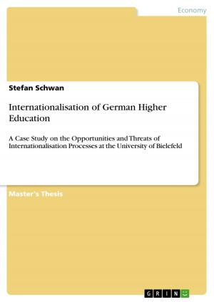 Cover of the book Internationalisation of German Higher Education by Christian Alexander Wegener