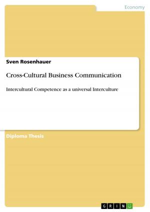Cover of the book Cross-Cultural Business Communication by Christina Lücht