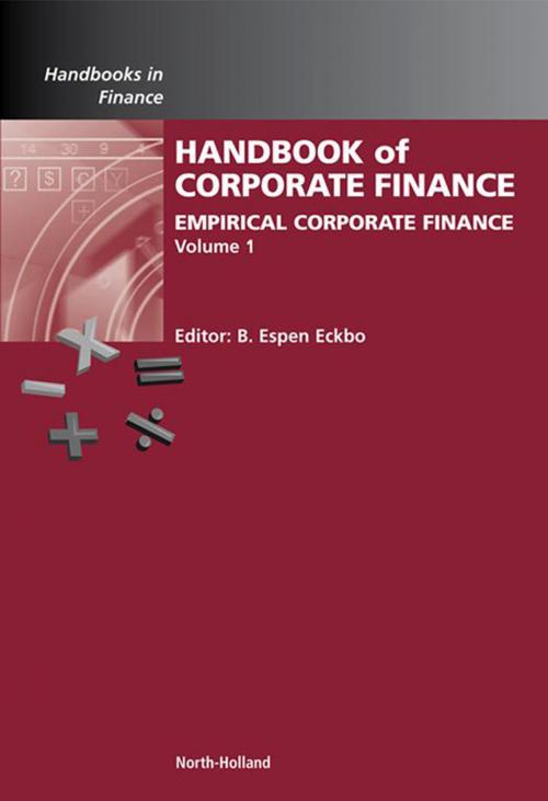 Cover of the book Handbook of Empirical Corporate Finance SET by , Elsevier Science