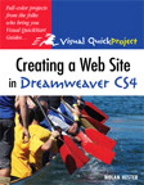 Cover of the book Creating a Web Site in Dreamweaver CS4 by Nolan Hester, Pearson Education