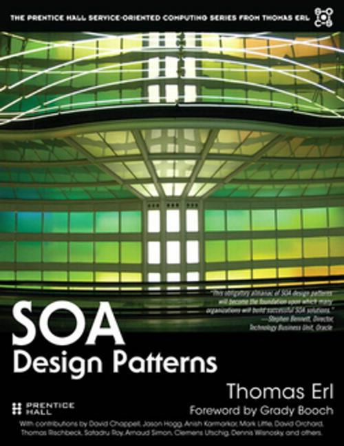 Cover of the book SOA Design Patterns by Thomas Erl, Pearson Education
