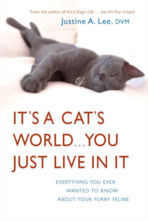 Cover of the book It's a Cat's World . . . You Just Live in It by Dr. Justine Lee, Crown/Archetype