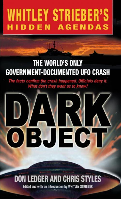 Cover of the book Dark Object by Don Ledger, Chris Styles, Random House Publishing Group
