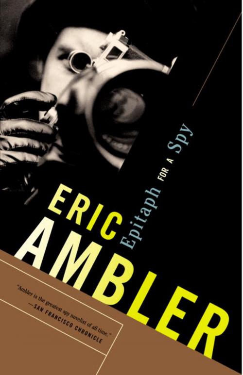 Cover of the book Epitaph for a Spy by Eric Ambler, Knopf Doubleday Publishing Group