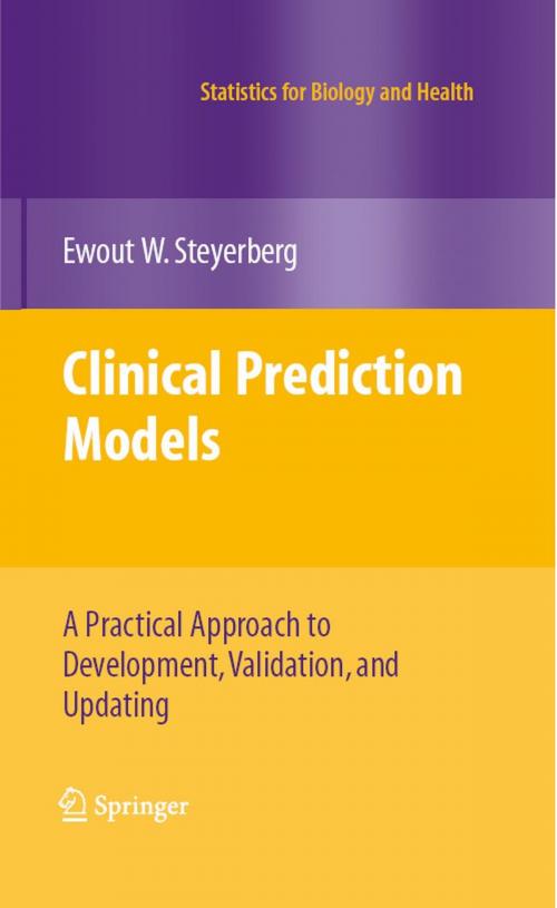 Cover of the book Clinical Prediction Models by Ewout W. Steyerberg, Springer New York