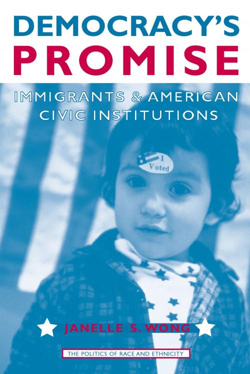 Cover of the book Democracy's Promise by Janelle Wong, University of Michigan Press