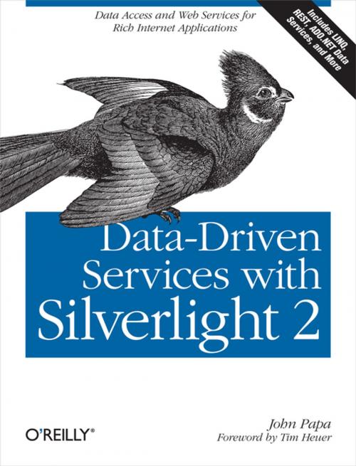 Cover of the book Data-Driven Services with Silverlight 2 by John Papa, O'Reilly Media