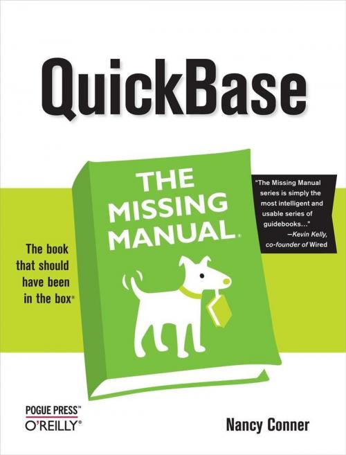 Cover of the book QuickBase: The Missing Manual by Nancy Conner, O'Reilly Media