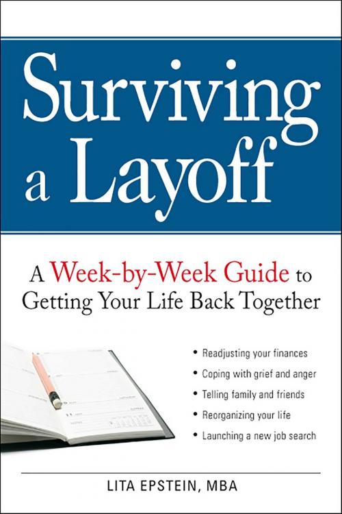 Cover of the book Surviving a Layoff by Lita Epstein, Adams Media