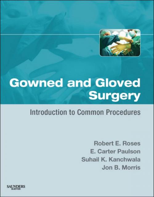 Cover of the book Gowned and Gloved Surgery E-Book by Robert E. Roses, MD, Emily Carter Paulson, MD, Suhail Kanchwala, MD, Jon B. Morris, MD, Neil P. Sheth, MD, Jess H. Lonner, MD, Elsevier Health Sciences