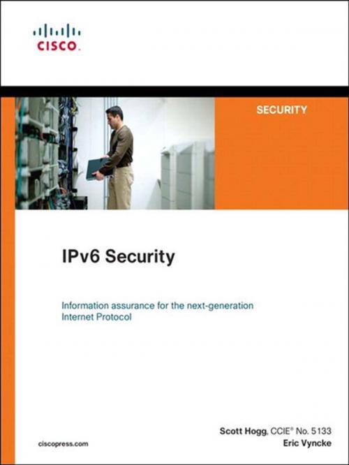 Cover of the book IPv6 Security by Scott Hogg, Eric Vyncke, Pearson Education