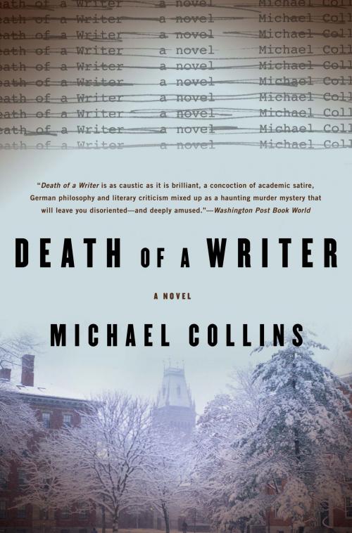 Cover of the book Death of a Writer by Michael Collins, Bloomsbury Publishing