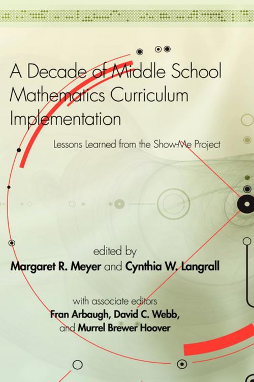 Cover of the book A Decade of Middle School Mathematics Curriculum Implementation by , Information Age Publishing