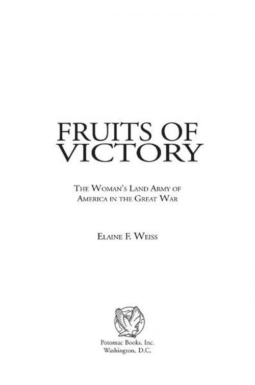 Cover of the book Fruits of Victory by Elaine F. Weiss, Potomac Books Inc.