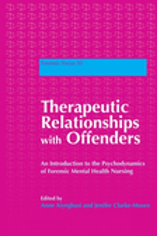 Cover of the book Therapeutic Relationships with Offenders by Tom Clarke, Valerie Anne Brown, Gwen Adshead, Katie Downes, Miranda Barber, Sarita Bose, Gillian Tuck, Christopher Scanlon, Amanda Lowdell, Stephen Mackie, Malcolm Kay, Rebecca Neeld, Maria McMillan, Suzanne McMillan, Joanne Roberts, Neil Gordon, Jessica Kingsley Publishers