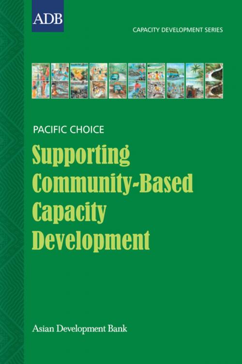 Cover of the book Supporting Community-Based Capacity Development by Brian Bell, Asian Development Bank