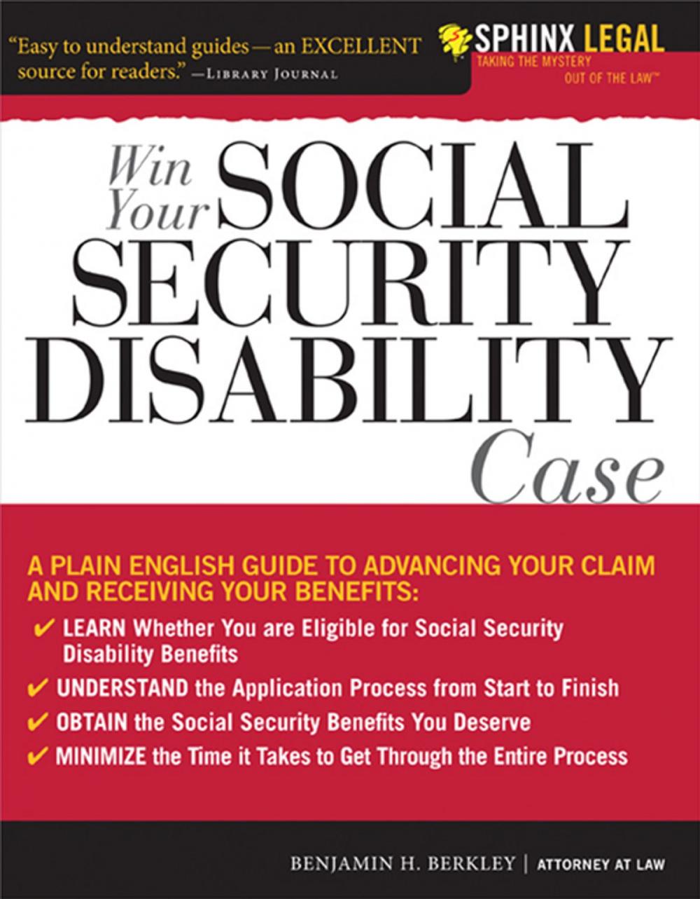 Big bigCover of Win Your Social Security Disability Case