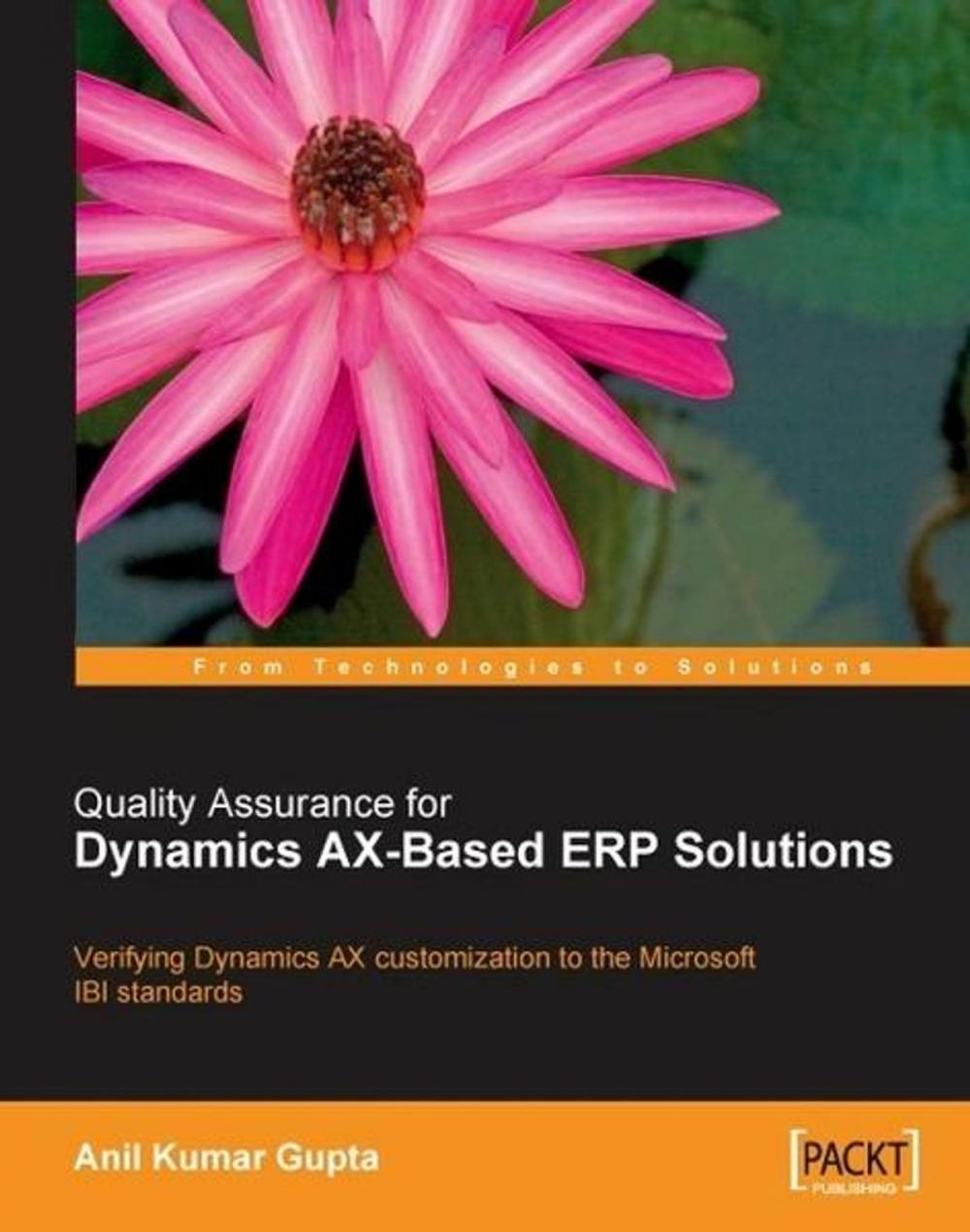 Big bigCover of Quality Assurance for Dynamics AX-Based ERP Solutions