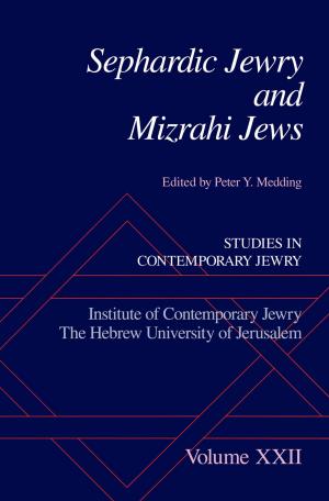 Cover of Sephardic Jewry and Mizrahi Jews