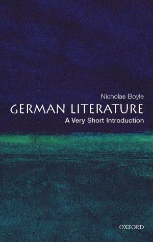 Book cover of German Literature: A Very Short Introduction