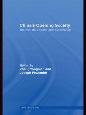 Cover of the book China's Opening Society by Nicholas Hudson