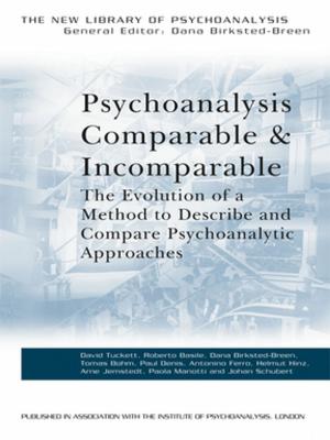 bigCover of the book Psychoanalysis Comparable and Incomparable by 