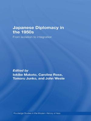 Cover of the book Japanese Diplomacy in the 1950s by Marian Mesrobian MacCurdy