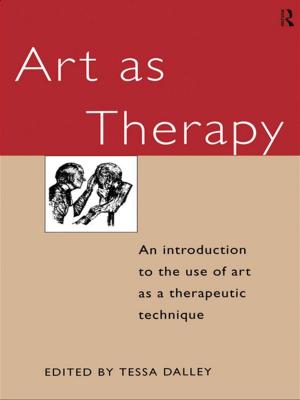 Cover of the book Art as Therapy by Prof Richard A Chapman