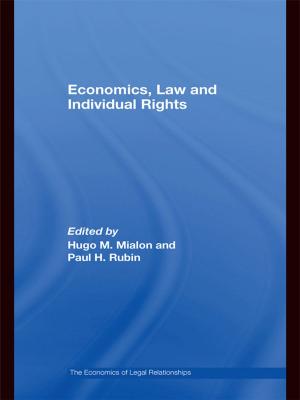 Cover of the book Economics, Law and Individual Rights by A F Klein