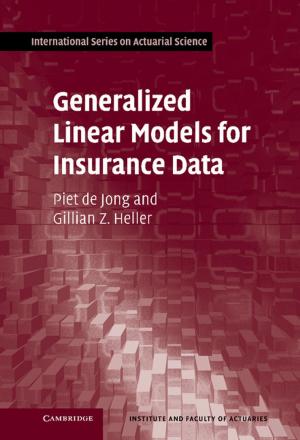 Cover of the book Generalized Linear Models for Insurance Data by J. S. Bell